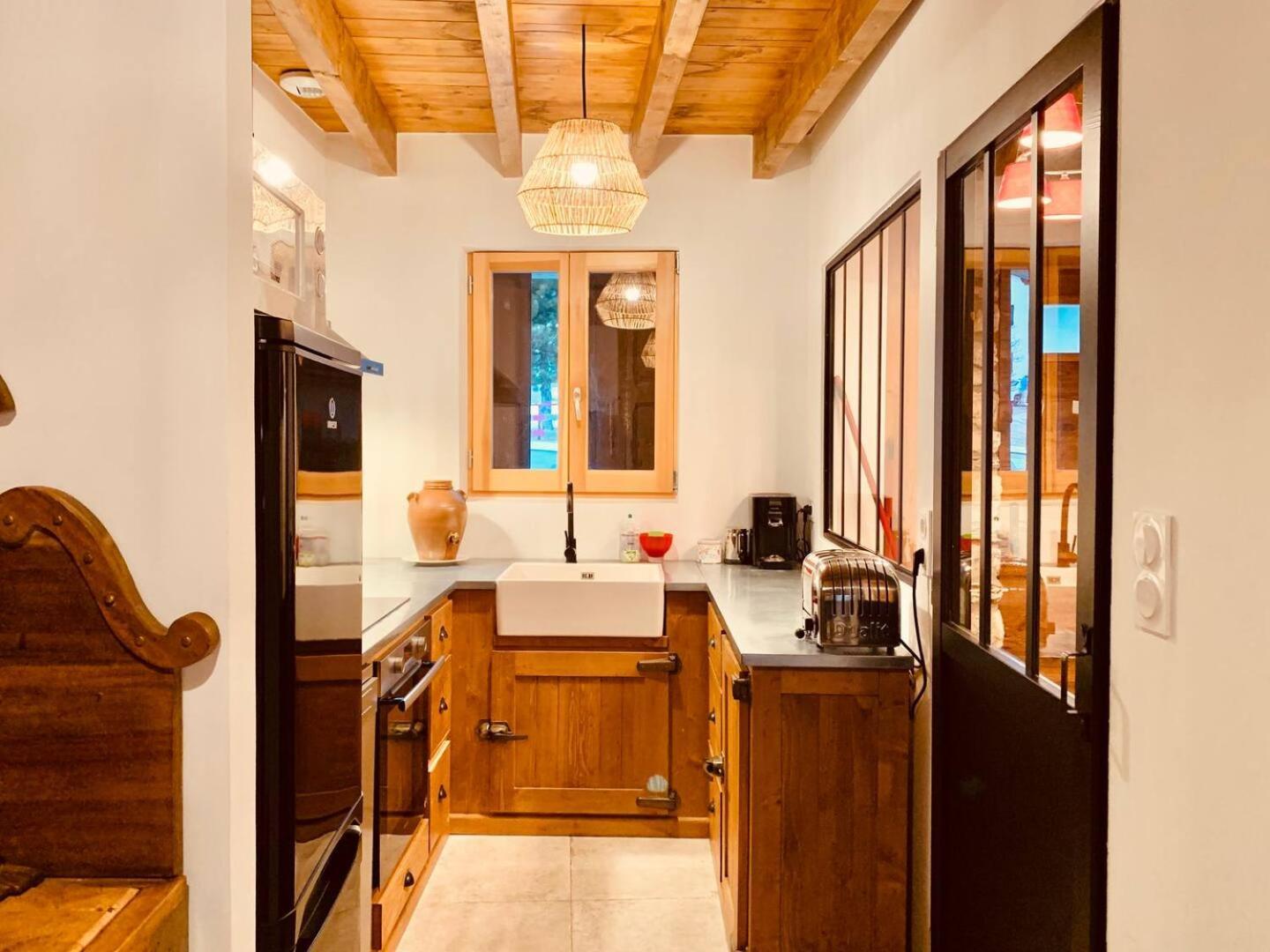 Targassonne Charmante Maison De Village: Prestation De Qualite, Tout Confort, Terrasse מראה חיצוני תמונה